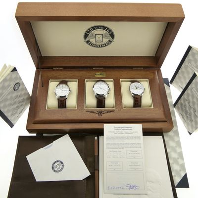 Image 2 of Longines 130 Years 165 Anniversary Limited Edition; Collector's set with 3 automatic watches