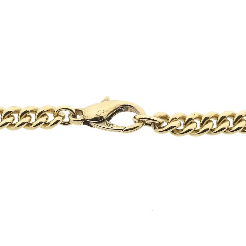 Image 5 of Solid gold gourmet link chain