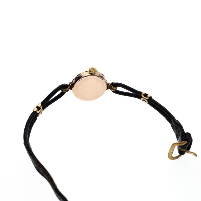 Image 14 of Rolex Art Deco Watch; Antique 9k Gold Plated Ladies' Watch