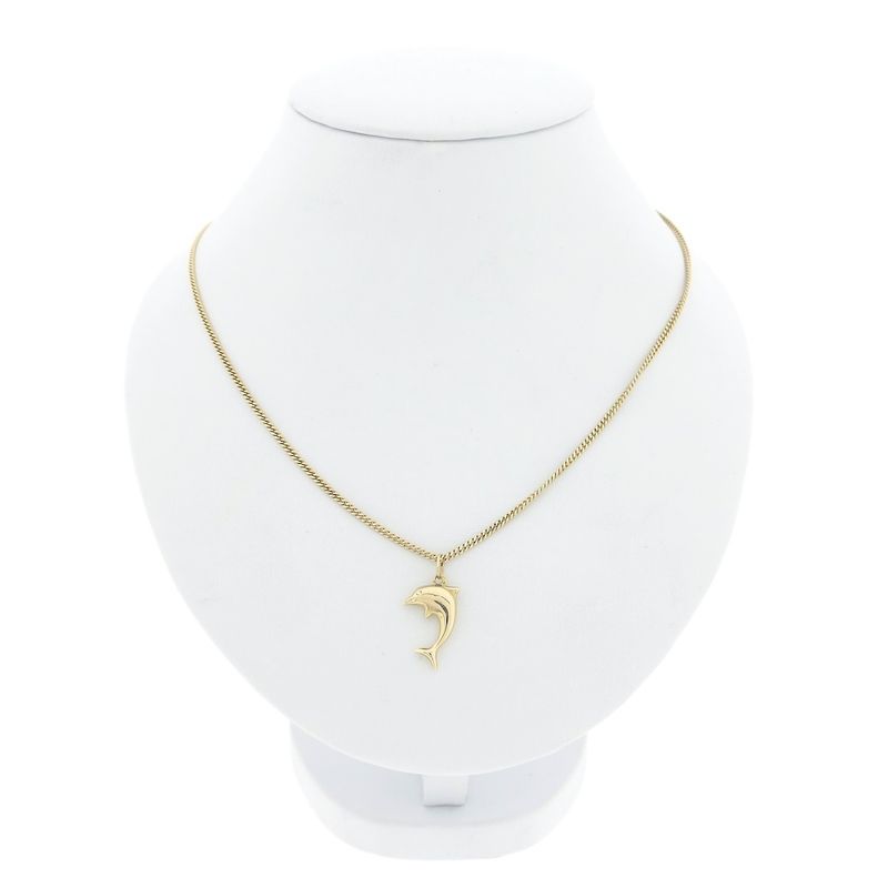 Image 7 of Golden dolphin pendant