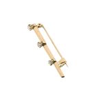 Image 3 of Rose gold brooch with diamond; 0.45 ct.