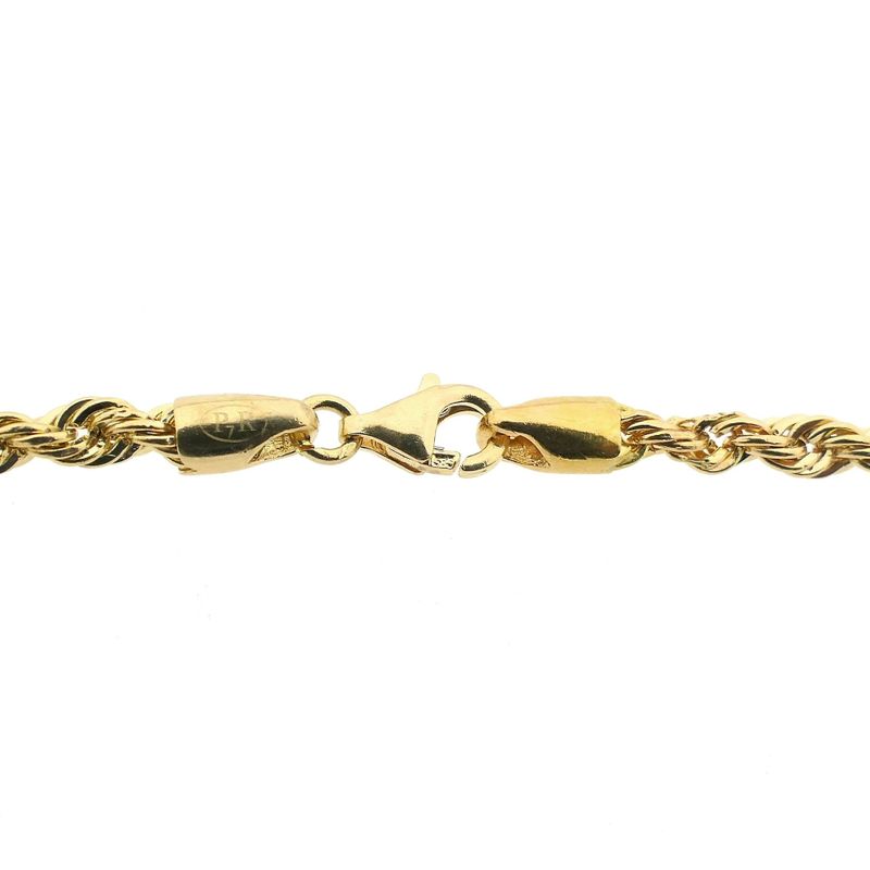Image 4 of Gold twisted link chain