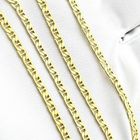 Image 8 of Gold navy link necklace