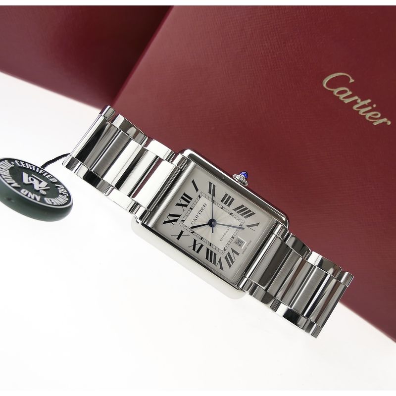 Image 24 of Cartier Tank Must XL WSTA0053; Automatic men's watch