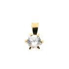 Image 1 of Gold Pendant with Zirconia