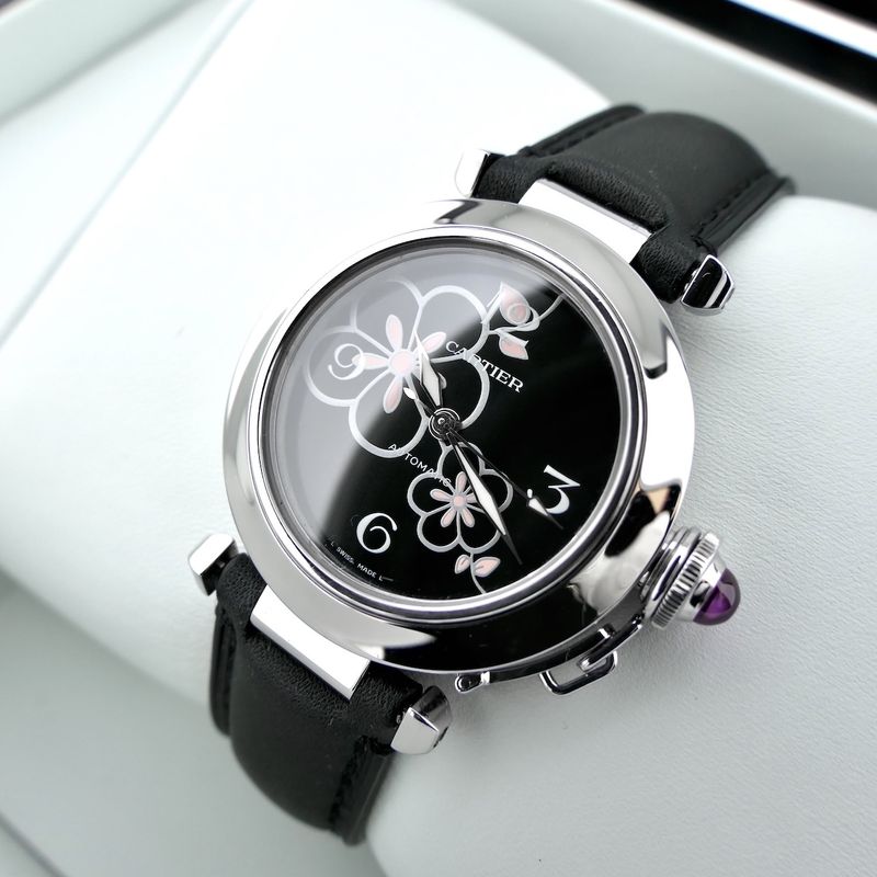 Image 9 of Cartier Pasha Automatic 'Flower Dial' 2324; Automatic watch