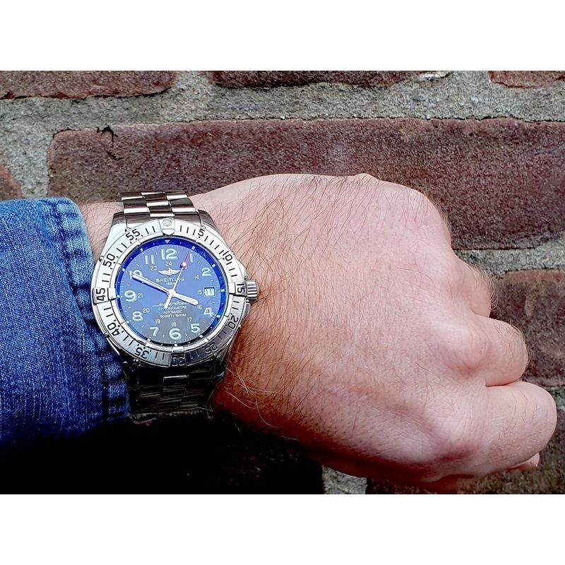 Image 6 of Breitling Superocean; men's diving watch | PRO2