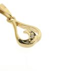 Image 3 of Gold subtle pendant with zirconia