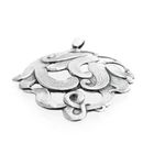 Image 3 of Antique silver pendant | Art Nouveau