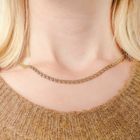 Image 5 of Gold Prince of Wales necklace; 45.5 cm