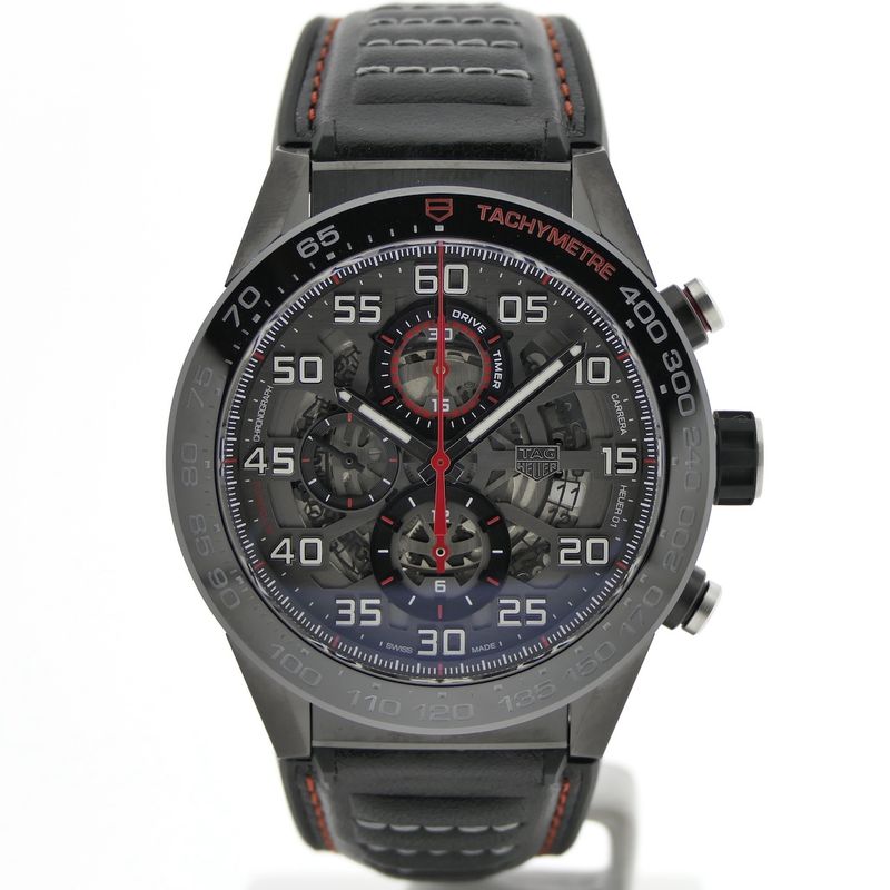 Image 1 of TAG Heuer Carrera Skeleton CAR2A1H.FT6101; Chronograph men's watch