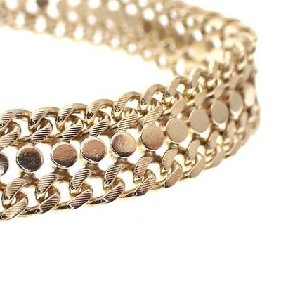 Image 2 of 8-karat fantasy link bracelet | 19.5 cm