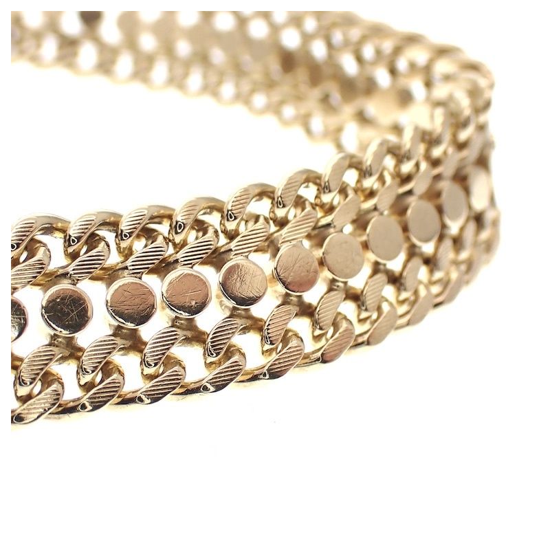 Image 2 of 8-karat fantasy link bracelet | 19.5 cm