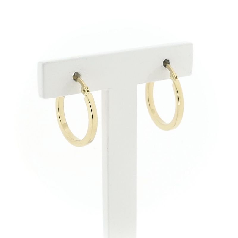 Image 3 of Golden earrings.