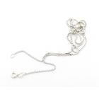 Image 11 of Silver gourmet link chain (suitable for a pendant) | 38 cm
