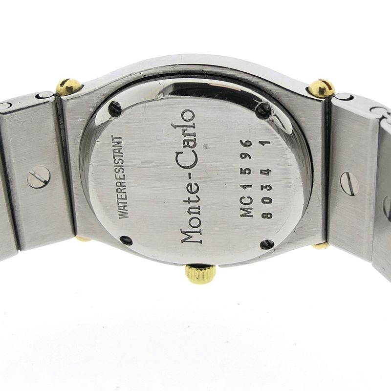 Image 7 of Chopard Monte Carlo; Vintage goud/stalen dames horloge