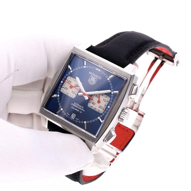 Image 9 of TAG Heuer Monaco CAW2111; Chronograph men's watch