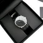 Image 13 of Movado Ulta Slim; Steel men's designer watch with gray dial; 0607086