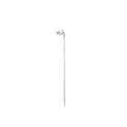 Image 3 of 18K White Gold Lapel Pin with Cultured Pearl