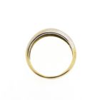 Image 5 of Two-tone gold ring with zirconia