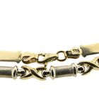 Image 5 of Two-tone gold fantasy link bracelet