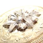 Image 3 of Two-tone gold oval pendant | Vintage/antique