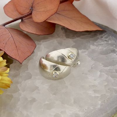 Image 2 of Silver fantasy earrings