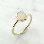 Image 1 of Gold ring with precious opal