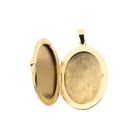 Image 5 of Gold medallion pendant; Floral design