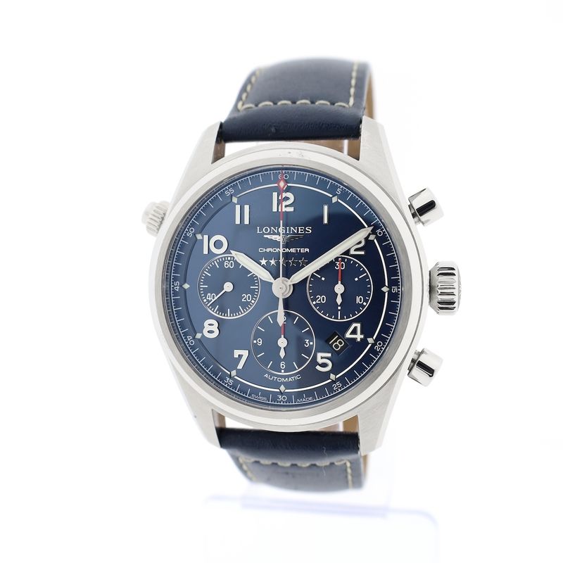 Image 1 of Longines Spirit Chronometer Chronograph L3.820.4; Automatic men's watch