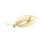 Image 3 of Gold feather brooch | Vintage