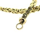 Image 5 of Gold square king link necklace | 64 cm