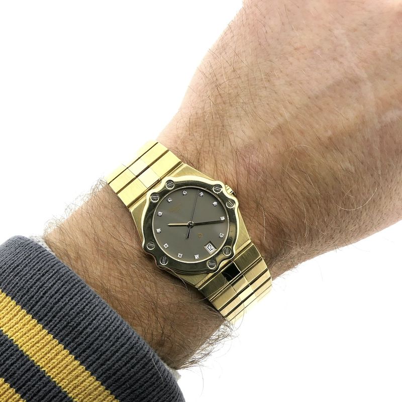 Image 22 of Chopard St. Moritz 262171; 18k gold men's/unisex watch