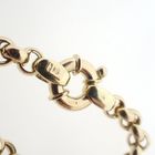 Image 7 of Gold jasseron link bracelet | 20 cm