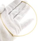 Afbeelding 11 van Gouden staafjes schakelketting | 36 cm