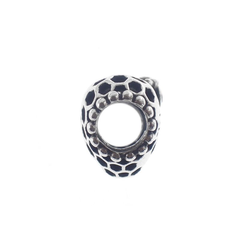 Image 5 of Pandora Moments charm; Silver; Bee Happy