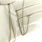 Image 7 of Gold foxtail link chain | 65 cm