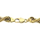 Image 4 of Two-tone gold twisted/Venetian link chain