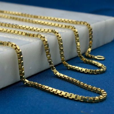 Image 2 of Golden Venetian link chain