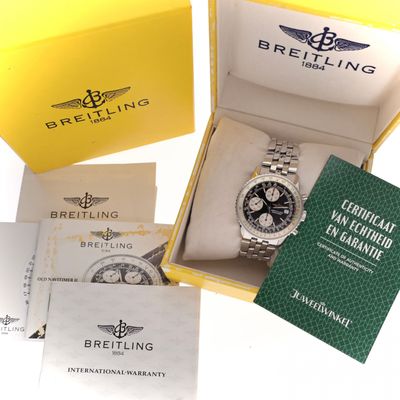 Image 2 of Breitling Old Navitimer II A13022 Chronograph (Full Set)