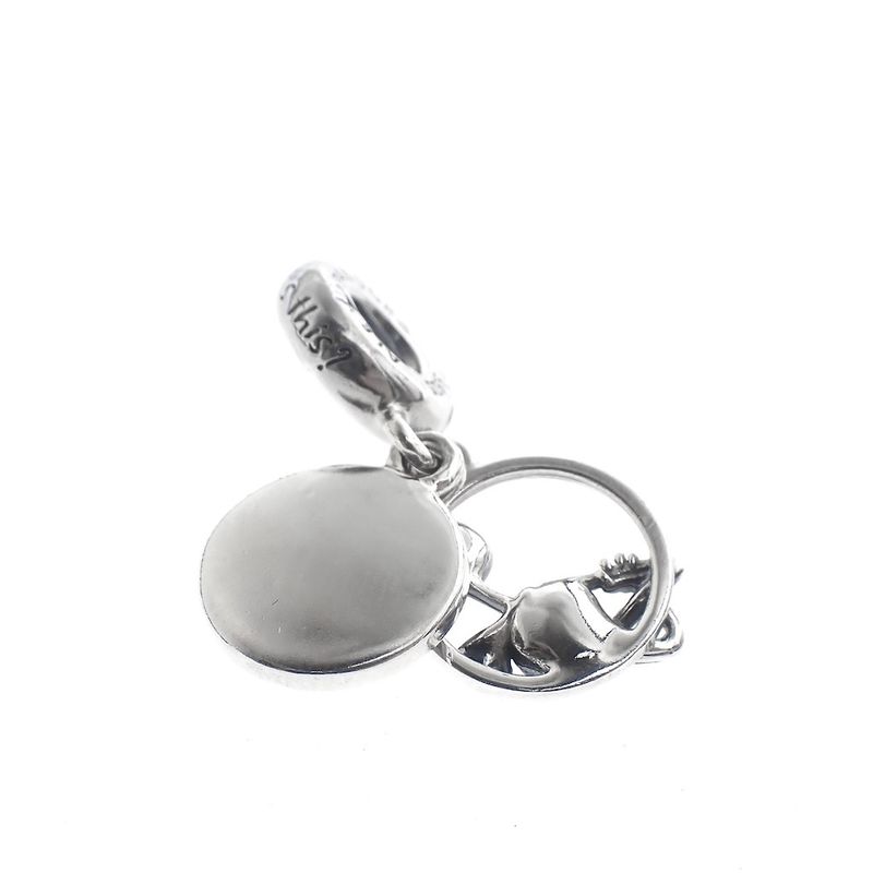 Image 4 of Pandora x Disney charm pendant; Silver; Nightmare Before Christmas