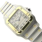 Image 5 of Cartier Santos Galbee; Gold/steel unisex watch