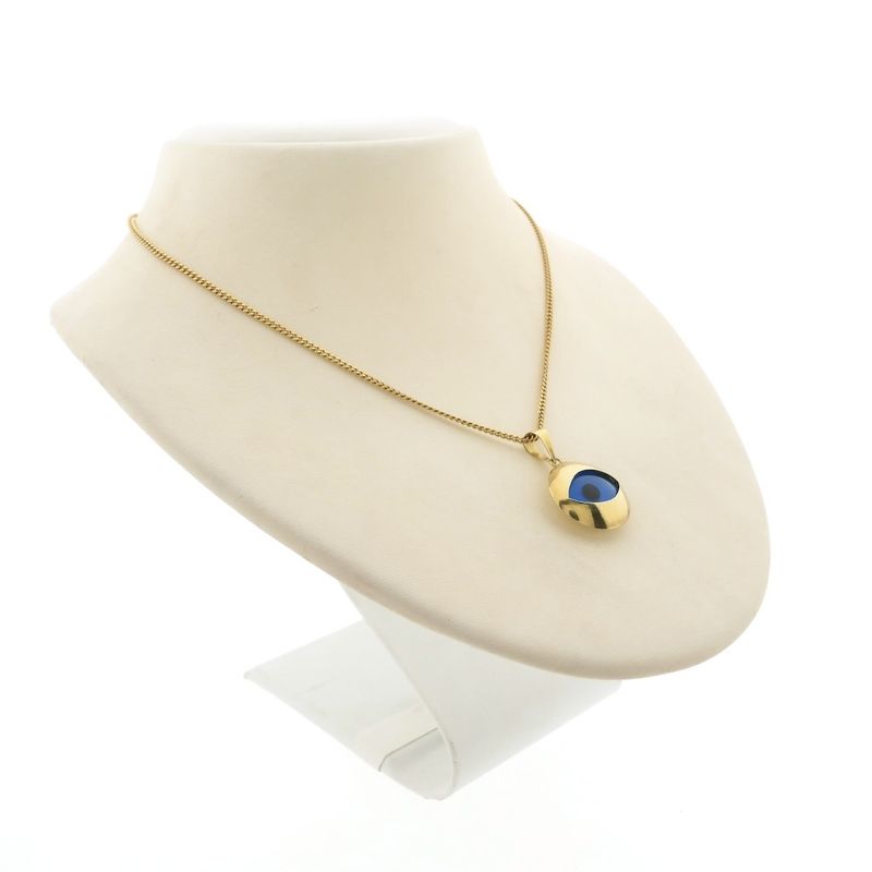 Image 5 of Gold pendant with Nazar (Lucky Eye)