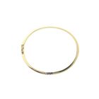 Image 3 of Diamond gold bangle with diamonds; Size M