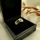 Image 2 of Two-tone platinum ring with ruby