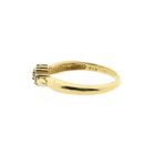 Image 5 of Gold entourage ring with diamonds; 0.18 ct.