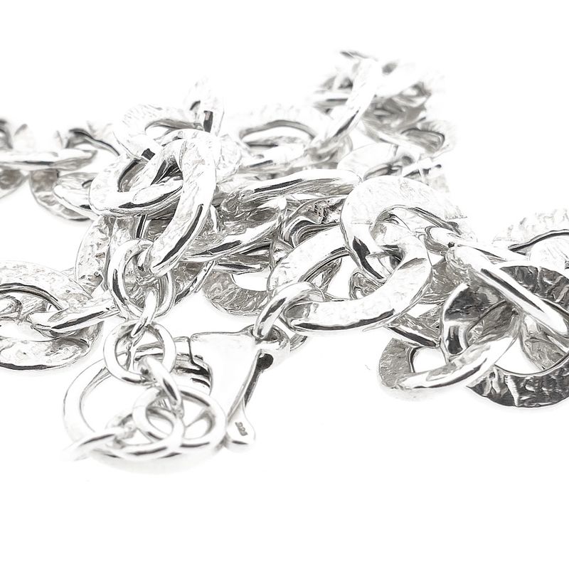 Image 4 of Silver fantasy link chain.