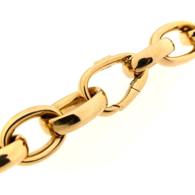 Image 7 of ROOS1835; Rose Gold Necklace with Diamonds; 1.78 ct.