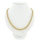 Image 1 of Gold square king link necklace; Midas