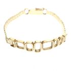 Image 3 of Gold ladies link bracelet